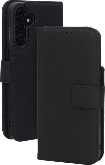 Mobiparts Leather Wallet Case geschikt voor Samsung Galaxy A15 - Zwart