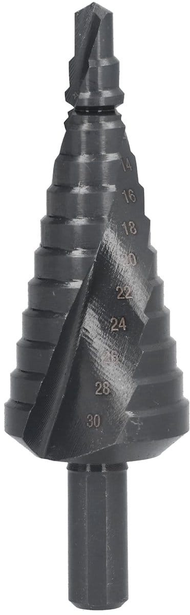 Dailygoods Trapboormachine - Conusboormachine - 6-30 mm - Voor Metaal, Hout en Kunststof - Hoogwaardige kwaliteit - Ideaal voor doe-het-zelvers