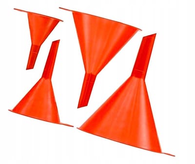 DBautomotive 4-delige Trechterset voor Brandstof, Vloeistoffen en Olie