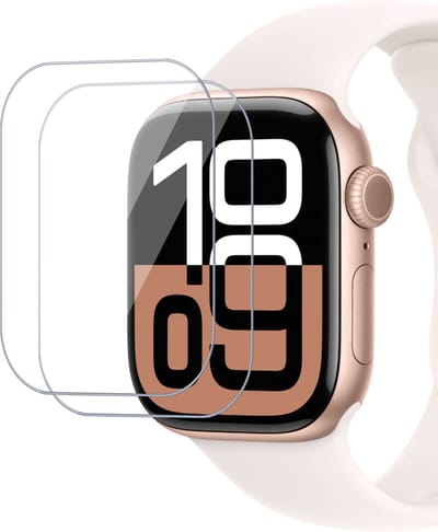 2x Geschikt voor Apple Watch Series 10 42mm Screenprotector - Beschermglas Folie Apple Watch Series 10 42mm