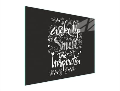 TMK ArtDeko Serie - Glazen Snijplank - 52x40 cm - Zwarte Kleur - Antislip