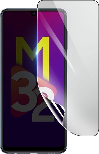 3mk, Geschikt voor Samsung Galaxy M32, Schokbestendige Hydrogel Screenprotector, Transparant