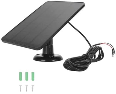 Zonnepaneel voor Video-Deurbel - 10W Oplader voor Batterij Deurbellen