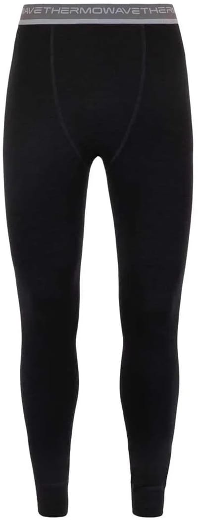 Thermowave Merino Arctic Basislaagbroek Zwart S Man