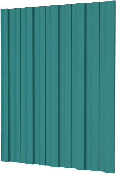 Dakpanelen - Golfplaten - Schuur Bedekken - Verzinkt Staal - 60 x 45 cm - Groen