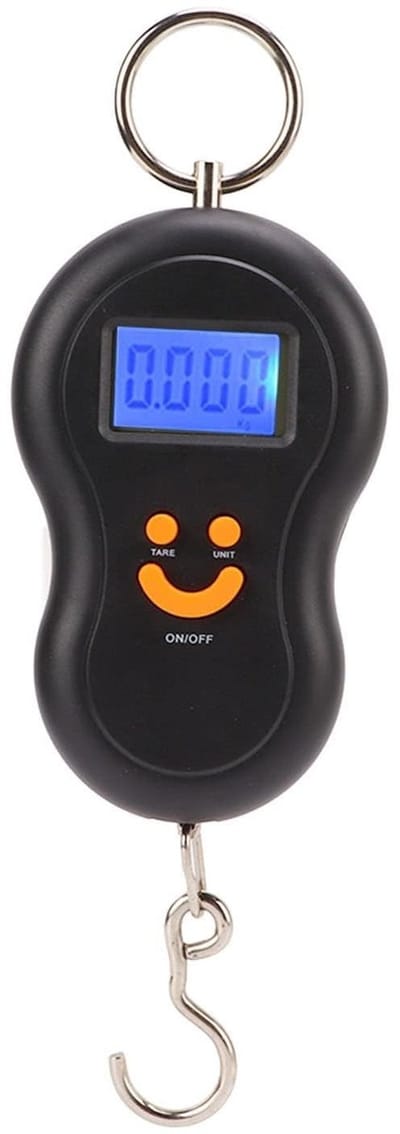 Solidchoice - Dailygoody - Hangende weegschaal - Elektronische spanningskalibrator - Handzaam en nauwkeurig - Compact formaat - Geschikt voor tennis en badminton - ...
