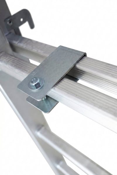 Baulich Trapadapter voor ladder - stalen set 50x20 mm - veilig werken op trappen