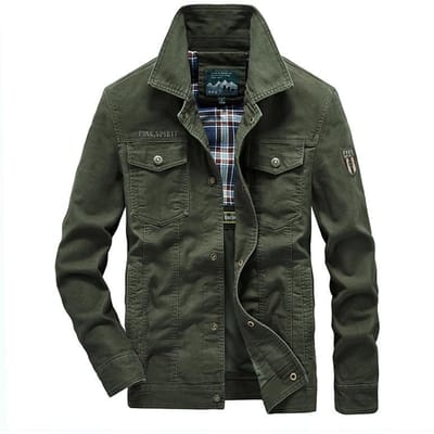 Lente en Herfst Nieuwe Herenjassen Heren Jeugd Legergroen Revers Casual Jas Heren Trend XL gray