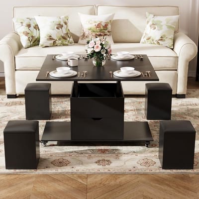 Salontafel rond marmer 80 cm – Luxe Woonkamertafel met Massief Acaciahouten Sokkel, Moderne Ronde Koffietafel met Echt Marmeren Blad – Wit/zwart – Afmetingen op aanvraag – Pauwhome