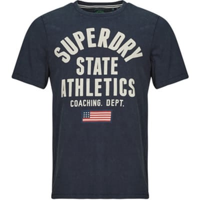Superdry - Vintage Athletic Essential Grafisch T-shirt - Heren - T-shirts