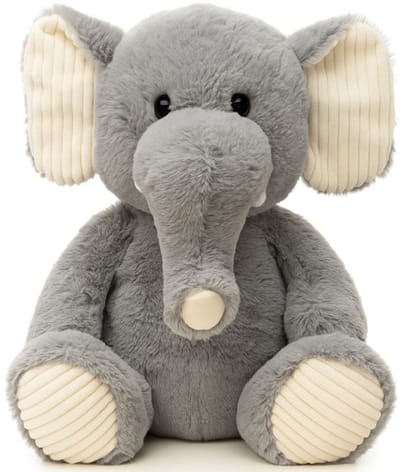 Olifant Pluche Knuffel XL 65 cm - Grote Olifant Knuffels - Speelgoed voor kinderen jongens meisjes - Groot XXL Elephant Plush - Mammoet