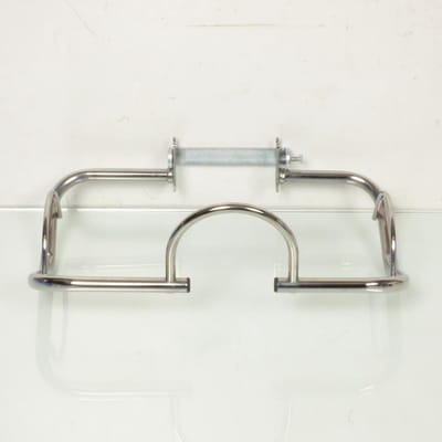 Pare chocs moteur chromé RSM pour Solex 50 S2200 Neuf protection pare chutes