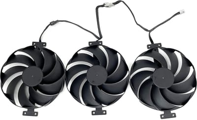 Koelventilator - Grafische kaart ventilator - Component vervangen - Stille werking - 99 mm - Zwart