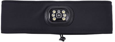 Imperial Riding - Hoofdband Luminous - Lichtgevend - Zwart
