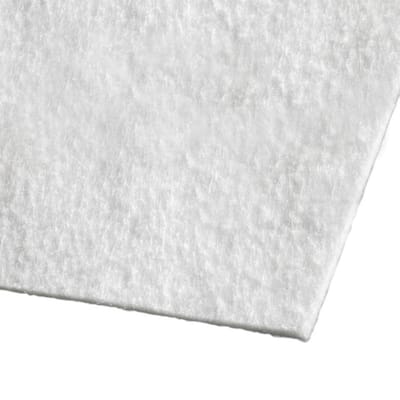 Non-woven - 80m²:20m x 4m (80m²)- wit-+100 gr/m² - Anti Worteldoek - Gronddoek - Geotextiel/