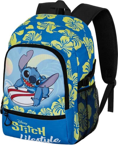Disney Stitch Rugzak Lifestyle - 3 Vakken - Premium Quality - Laptop / tablet vak - Hoogte 44cm