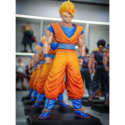 JT Studio 31cm/12.2 pouces Dragon Ball Gohan Figurine Anime Super Saiyan 2 Son Gohan Figurine Figurine d'Action Modèle PVC Statue Jouet Cadeau no box