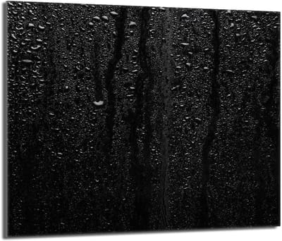 TMK ArtDeko - Snijplank - 60x52 cm - Zwart - Glas