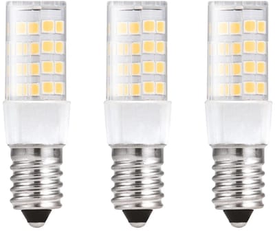 Kobi LED Lamp E14 4.2W - 400lm - 4000K - 230V - Voor Smalle Buisarmaturen of Compacte Wandlampen - Staafvorm - 3 stuks