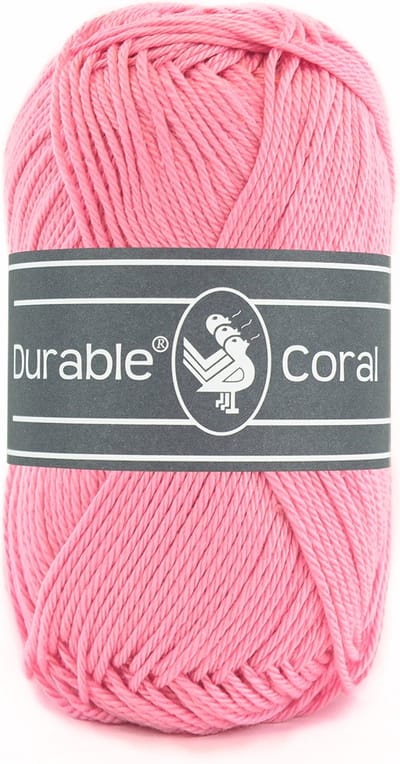 Durable Coral - 232 pink - Gemerceriseerd Katoen Garen