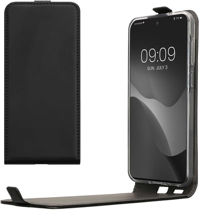 kwmobile hoesje geschikt voor Samsung Galaxy A36 5G - Flip cover met magnetische sluiting in zwart