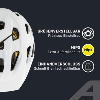 MIPS Fietshelm Uniseks Volwassenen met Extra Rotatiebescherming