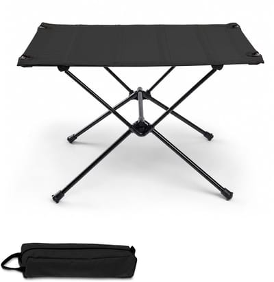 Dailygoods- Campingtafel Opvouwbaar - Inklapbare Buitentafel - Lichtgewicht Tafel - Draagbare Tafel - 60 x 40 x 39,5 cm - Voor Outdoor-avonturen