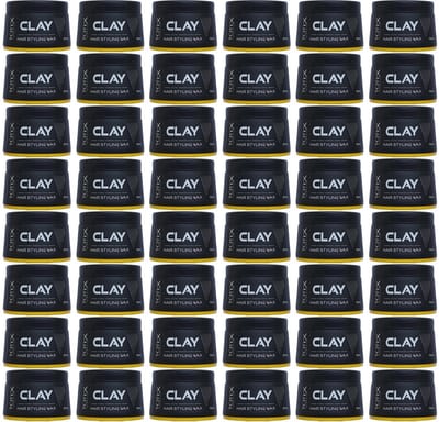 Totex Cosmetic Clay Hair Styling Wax 48 x 150 mL
