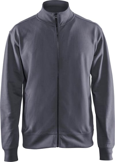Blåkläder 3371-1158 Sweatshirt met rits Grijs maat S