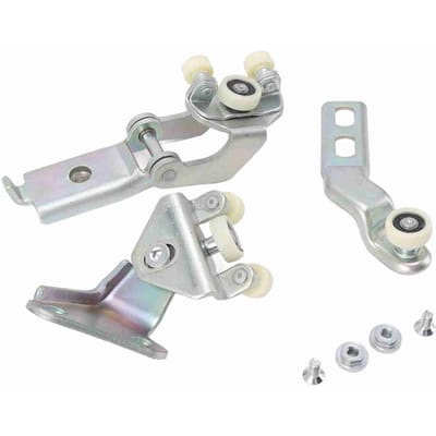 3 stuks Rechter Onder Midden Boven Schuifdeur Roller Kit 9017600128 Vervanging voor Mercedes‑Benz Sprinter 1995‑2006 white