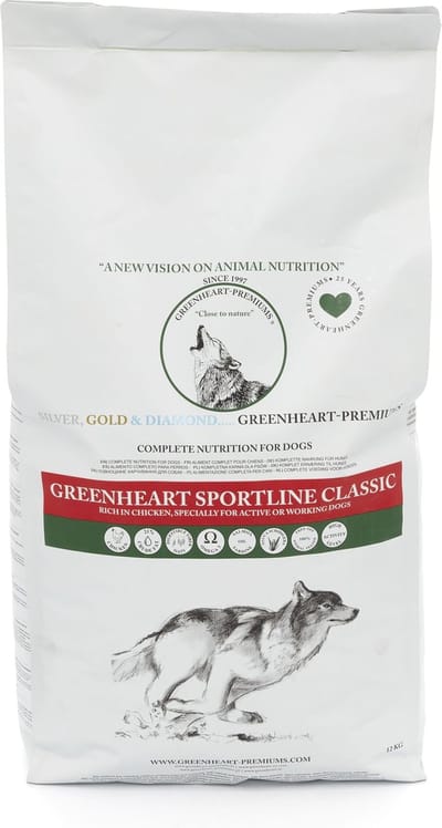 Greenheart hondenvoer Sportline Classic 12 kg - Hond