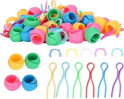Blikhouders Draadspoelen - Spoel Huggers Organizer - Naaitoebehoren Organiseren - Anti-draad Naai-accessoires - 100 stuks - null