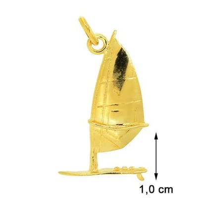 Blinx Jewels Vergulden Hanger Windsurf