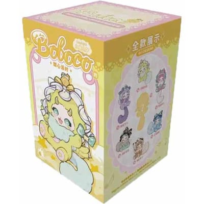Boboco Liefdesfeest Serie Handgemaakt Blinde Doos Cartoon Poppetje Verfijnde Bureaublad Decoratie Verrassingsverzameling Mysteriedoos Cadeau beige