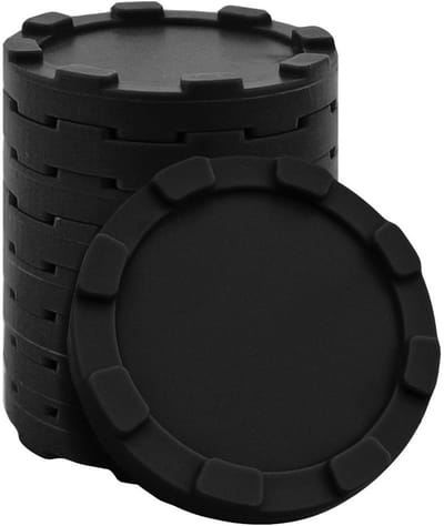 CombiCraft Stapelbare munten of Fiches Zwart - Ø29mm - 100 stuks