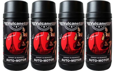 Vulcanet Reinigingsdoekjes – 4 Bussen à 85 Doekjes + Microvezeldoek – Alles-in-één Autodoek – Wassen Zonder Water – Voor Auto, Motor & Fiets