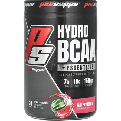 ProSupps, Hydro BCAA Plus Essentials, Saveur Pastèque, 14,6 oz (414 g)