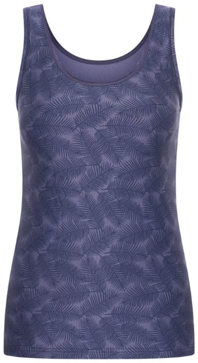 RJ Pure Fashion Dames Singlet Palm Leaves M