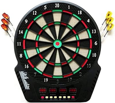 Elektronisch Dartbord - Digitaal Dartspel - Thuis Plezier - 27 Spellen 243 Varianten - 41 x 51.5 cm