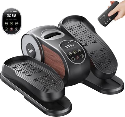 Elektrische Mini Crosstrainer voor Onder Bureau - Stil en Draagbaar met 12 Snelheden