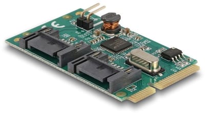 Delock MiniPCIe I/O PCIe full size 2 x SATA 6 Gb/s