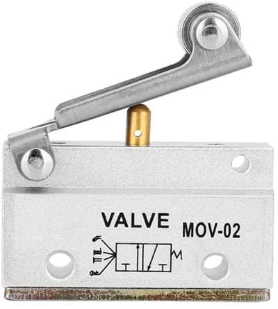 Dailygoods- Pneumatische Ventiel - Compact en Lichtgewicht - Aluminium Ventiel - Goede Lucht Dichtheid - Duurzaam Gebruik - Geschikt voor Mechanische Apparatuur - Mechanisch Ventiel
