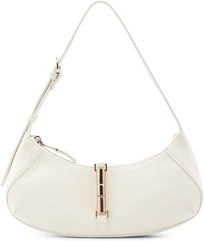 SEIDENFELT MANUFAKTUR schoudertas Loviisa East-West-Shoulderbag Cloudy Beige crème