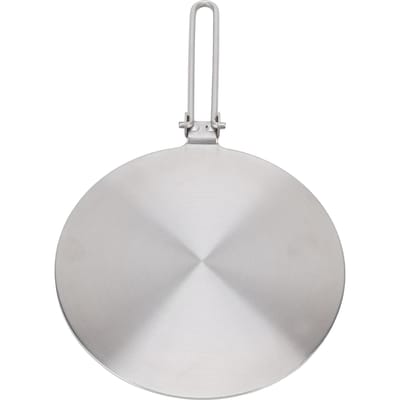 Plaque Diffuseur de Chaleur Acier Inoxydable Plaque Anneau de Transfert de Chaleur pour Cuisinière à Induction 24 white