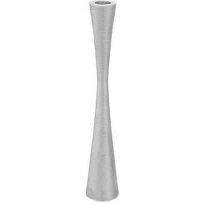 VTWONEN KAARSENHOUDER ZILVERKLEURIG 30,5 CM