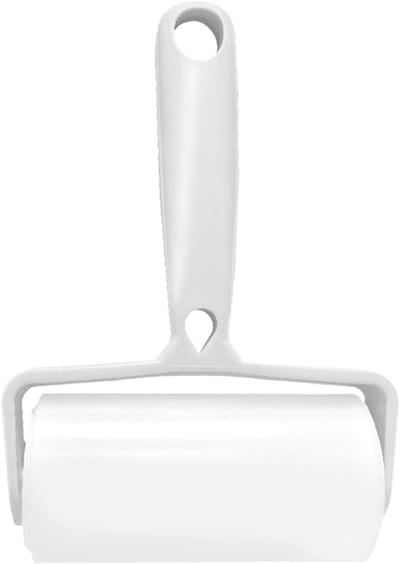 Wasbare Pluisroller - Haarverwijderaar - Kleding Reinigen - Herbruikbaar Gel Design - 10 x 5 cm - Wit