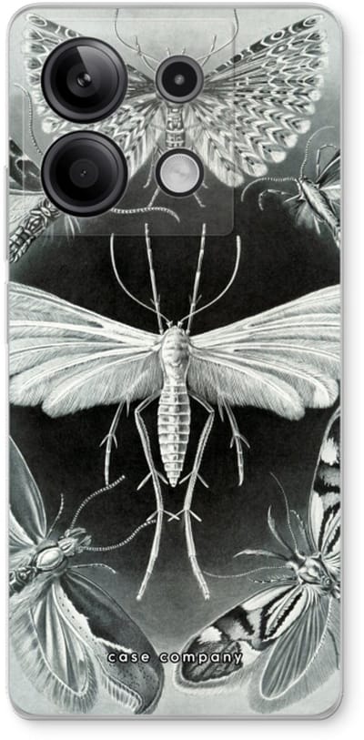 Case Company® - Hoesje geschikt voor Xiaomi Redmi Note 13 5G hoesje - Haeckel Tineida - Soft Cover Telefoonhoesje - Bescherming aan alle Kanten en Schermrand