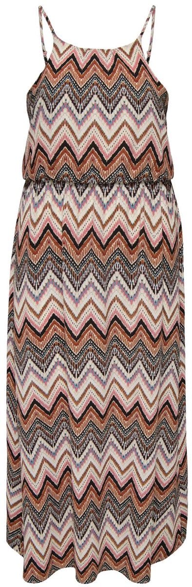 ONLY CARMAKOMA - CARWINNER S/L MAXI DRESS WVN Dames Jurk