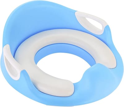Toiletbril voor kinderen met zacht kussen en spatbescherming – Potjestrainer voor jongens en meisjes van 1-8 jaar