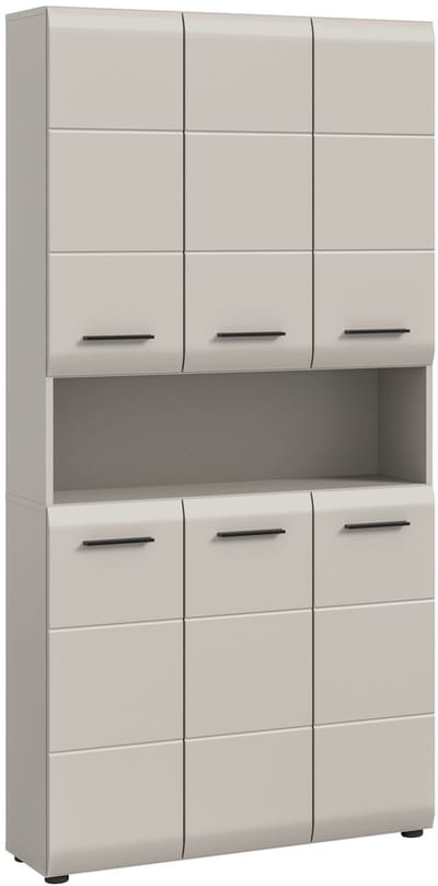 Moderne Hoge Badkast Kasjmier - Ruime Opbergoplossing 90x185 cm